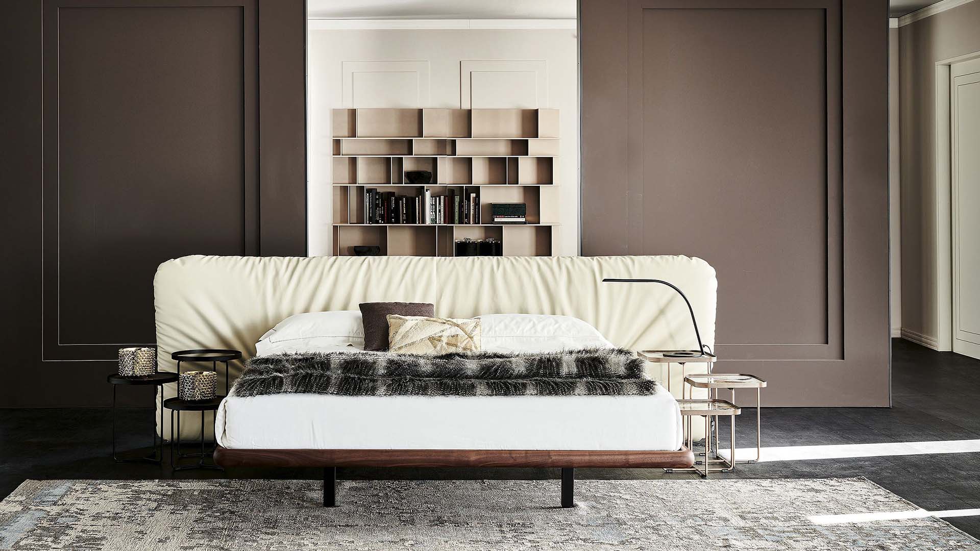 Минимализм в спальне Мебель Да Винчи